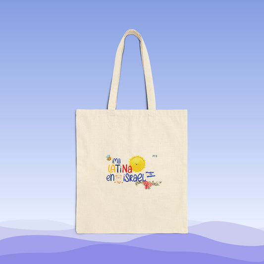 Cotton Canvas Tote Bag