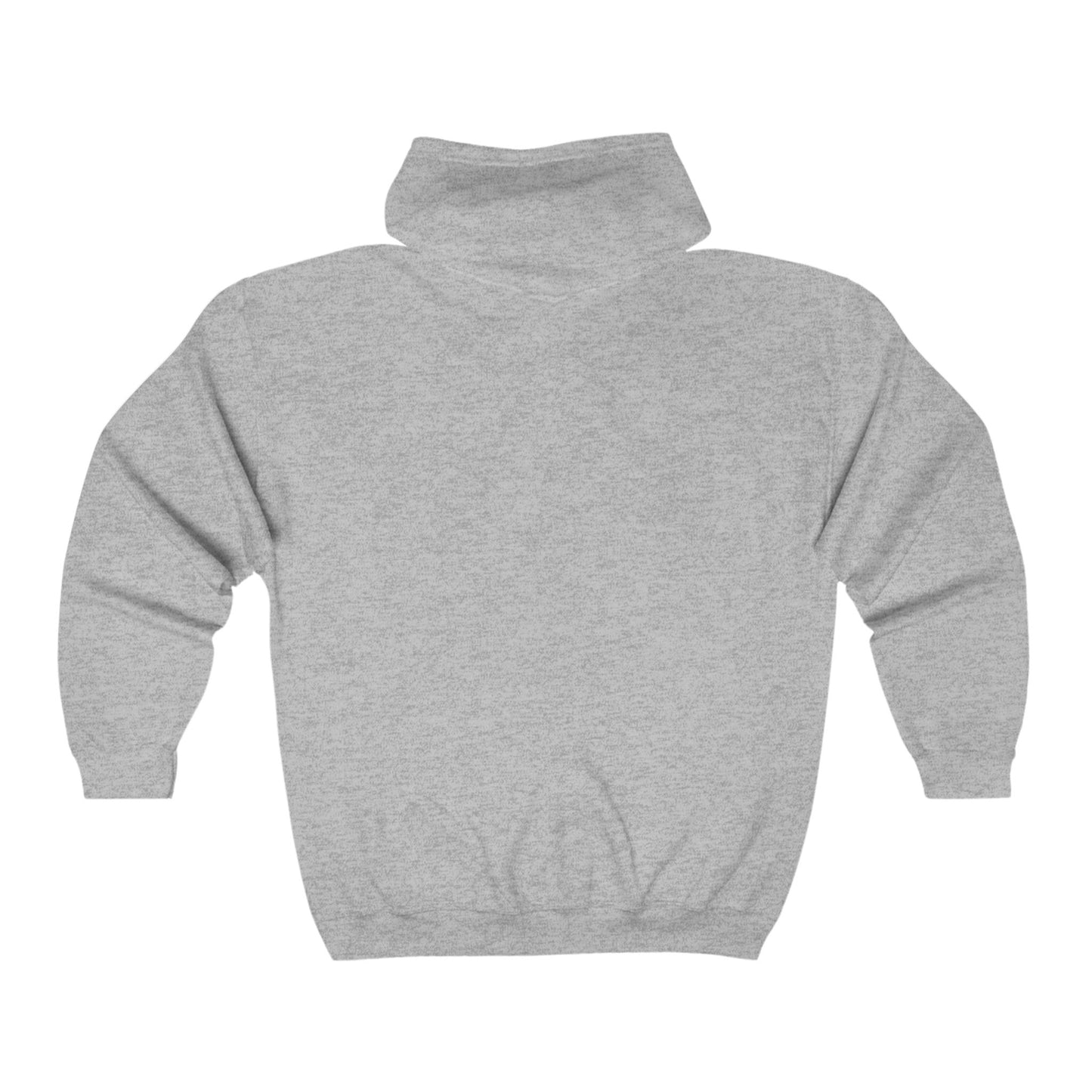 Unisex Full Zip Hooded Sweatshirt